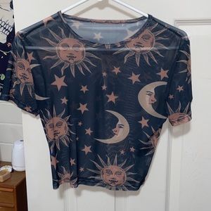 Sun and Moon Crop top